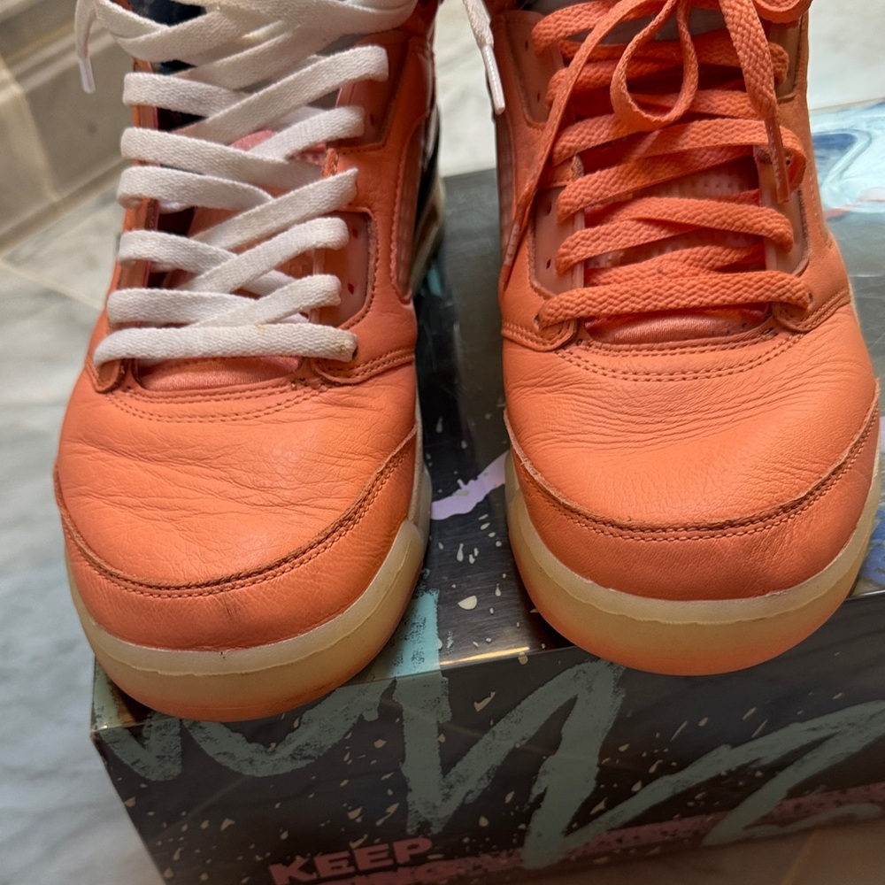 Nike Jordan 5 Retro DJ Khaled We The Best Crimson Bliss - Picture 4 of 7